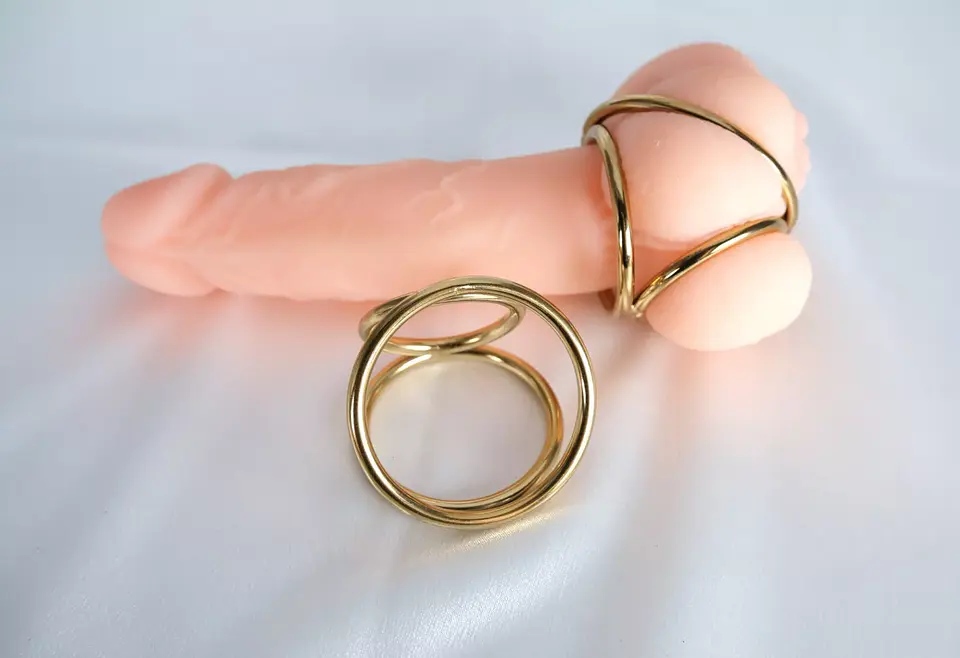 Anillos de Cock, Anillo Metal, Anillo Retardante de  Eyaculación 3