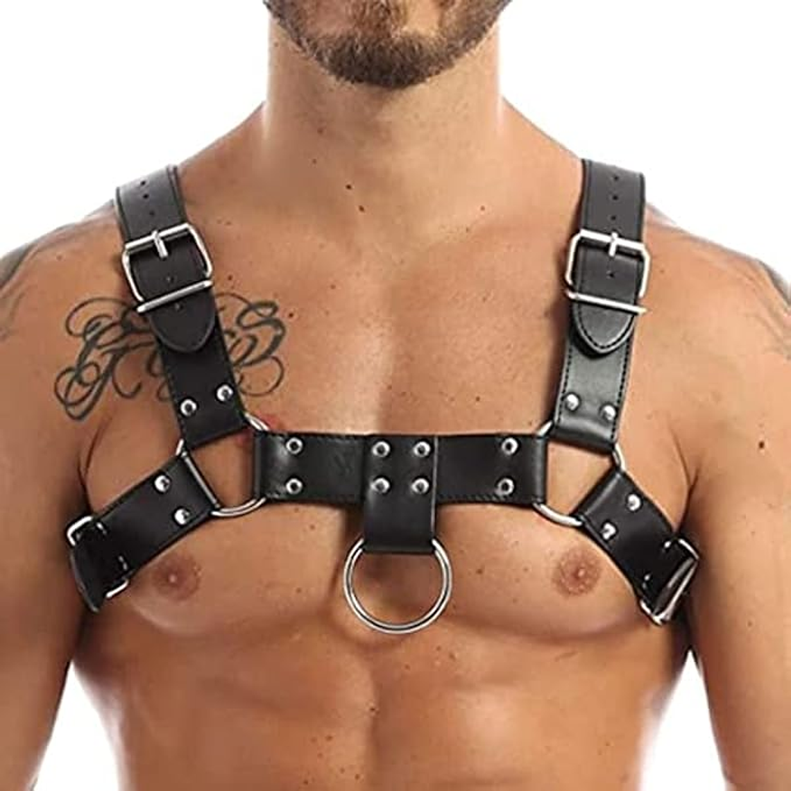 ARNES PECHERA  PARA HOMBRE EN CUERO SINTETICO 1
