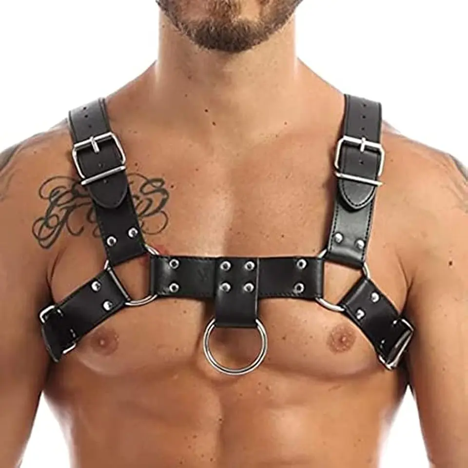 ARNES PECHERA  PARA HOMBRE EN CUERO SINTETICO 1
