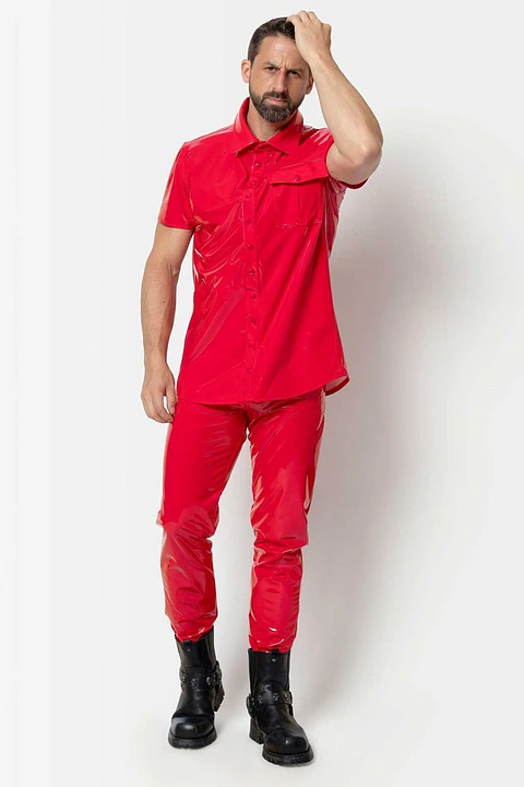 PANTALON EN CHAROL LATEX PARA HOMBRE