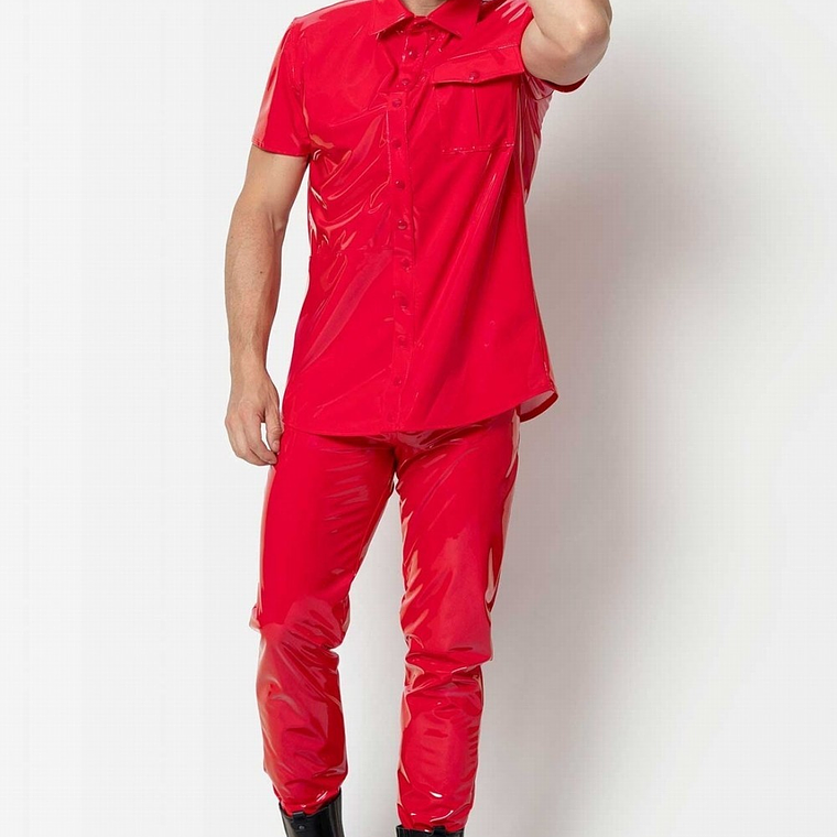 PANTALON EN CHAROL LATEX PARA HOMBRE 1