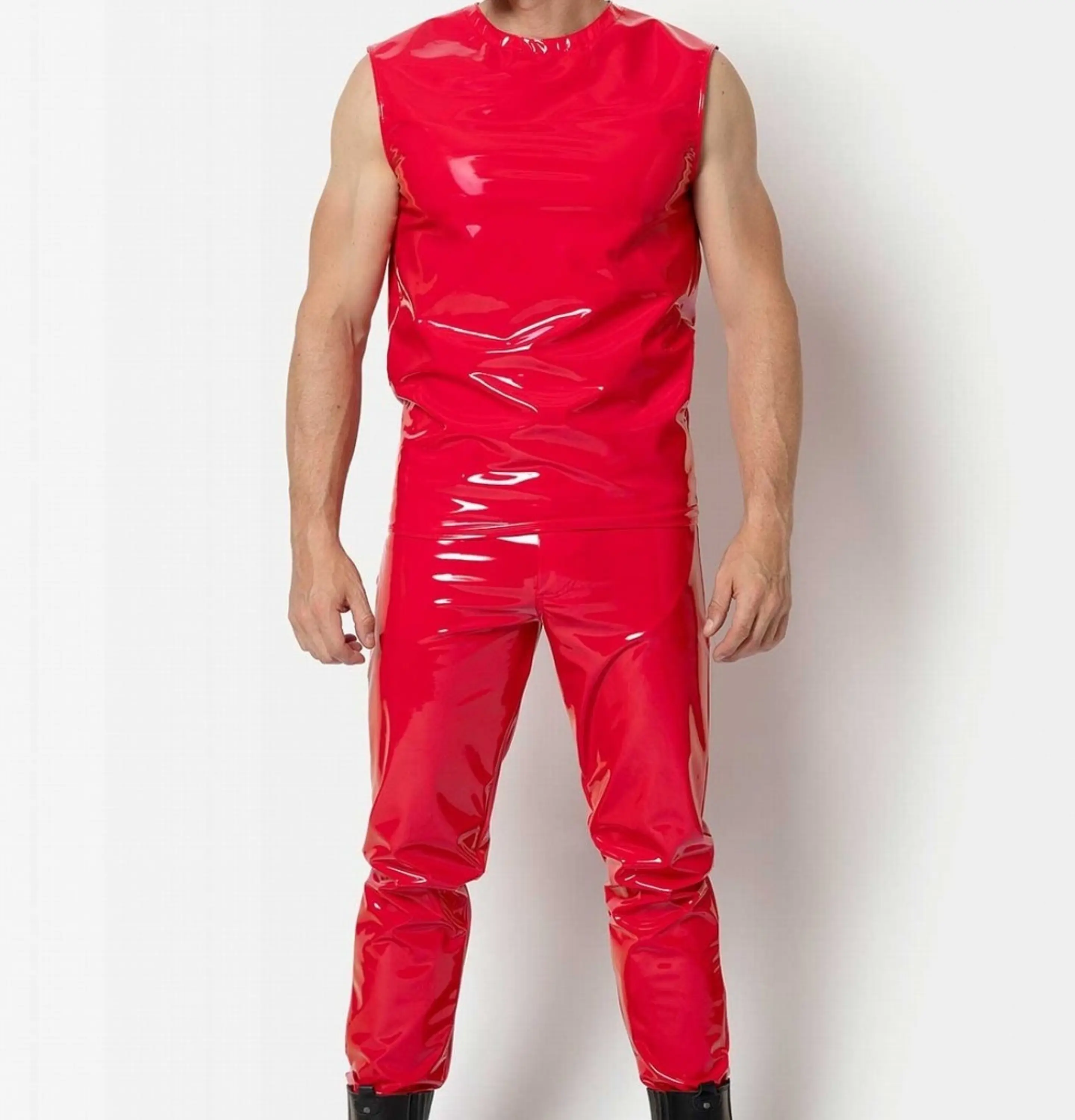 PANTALON EN CHAROL LATEX PARA HOMBRE 6