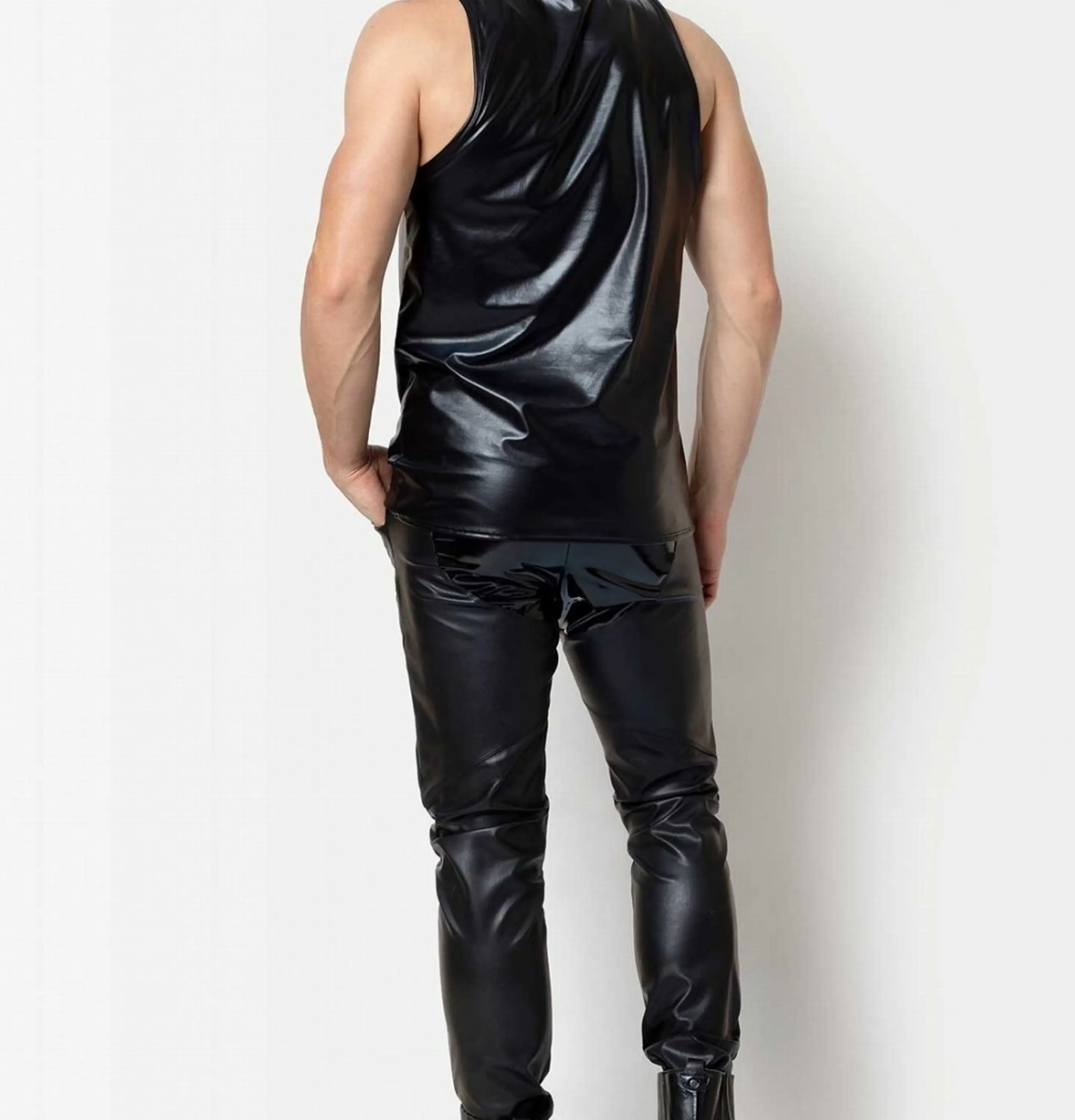 CAMISILLA EN CUERO TEX PARA HOMBRE 2