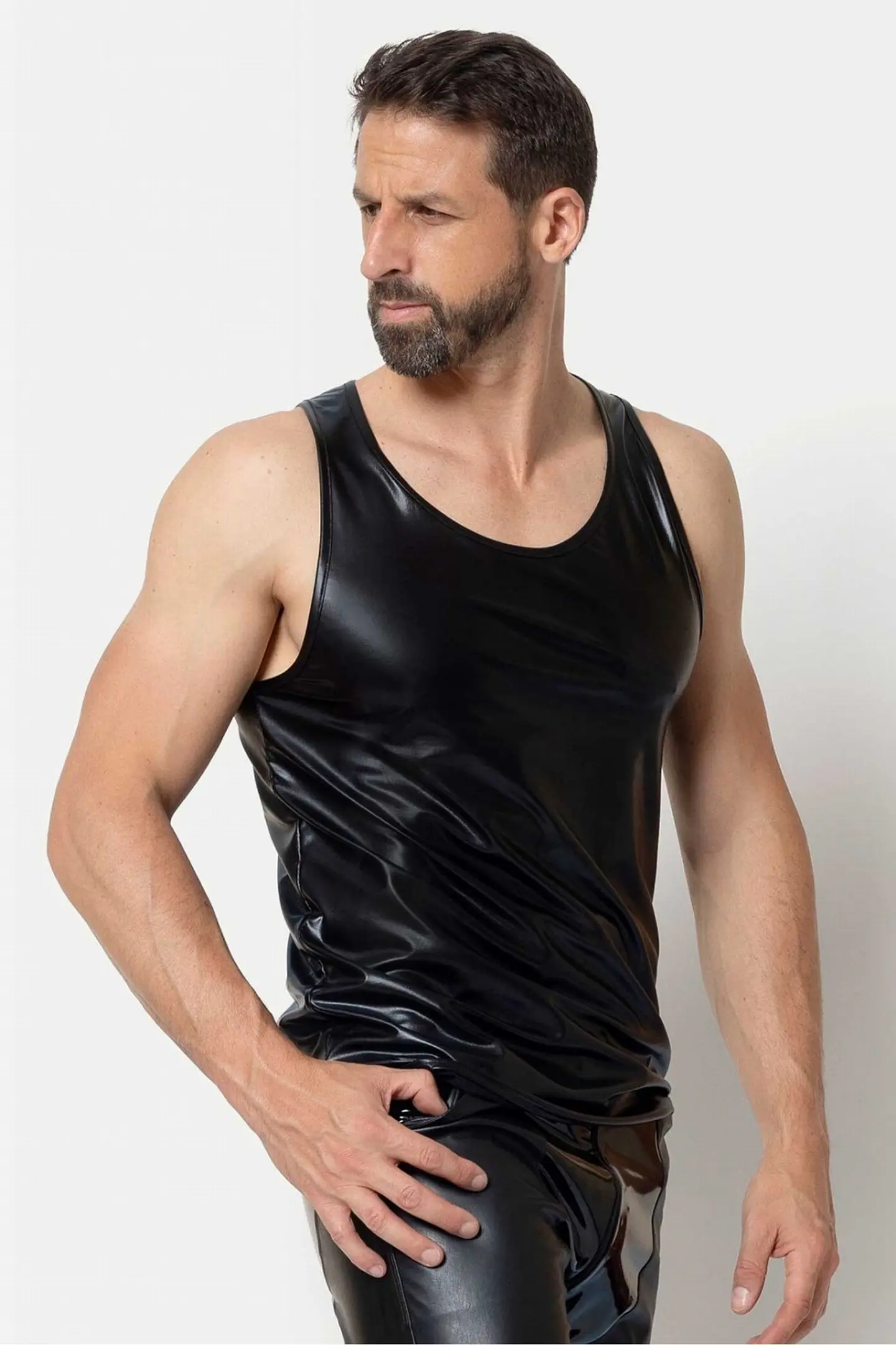 CAMISILLA EN CUERO TEX PARA HOMBRE 3