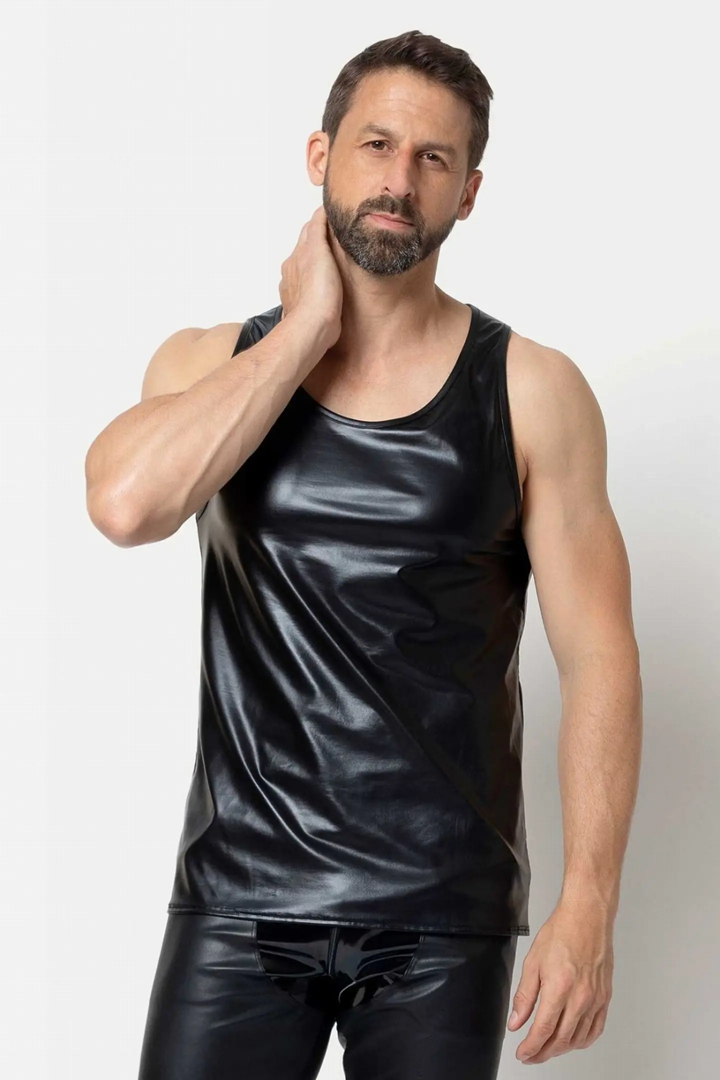 CAMISILLA EN CUERO TEX PARA HOMBRE 5