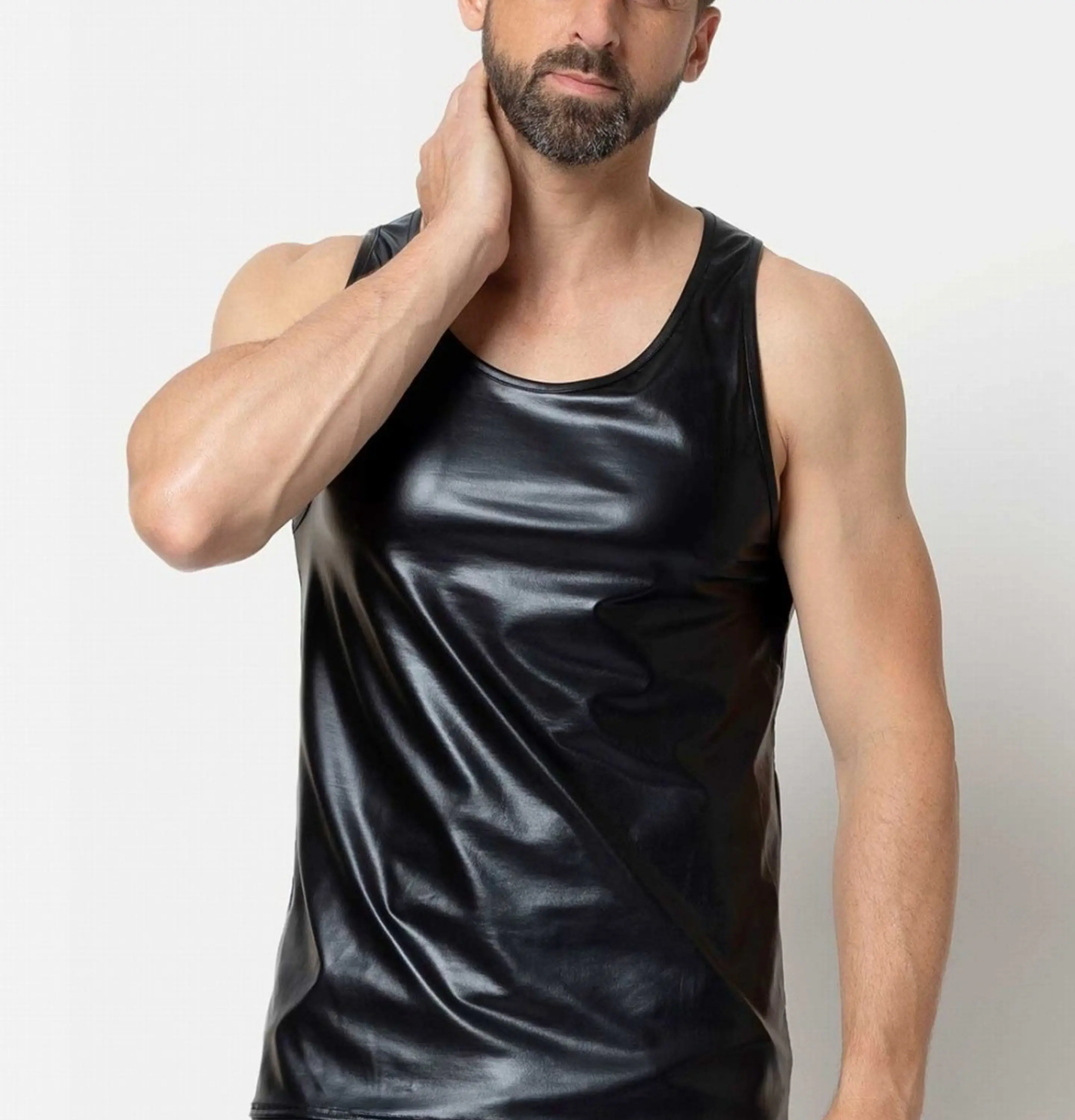 CAMISILLA EN CUERO TEX PARA HOMBRE 5