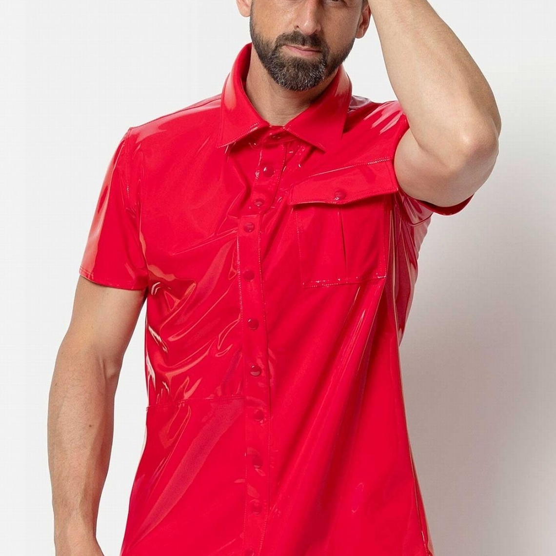 CAMISA BOTON EN SHAROL LATEX  3