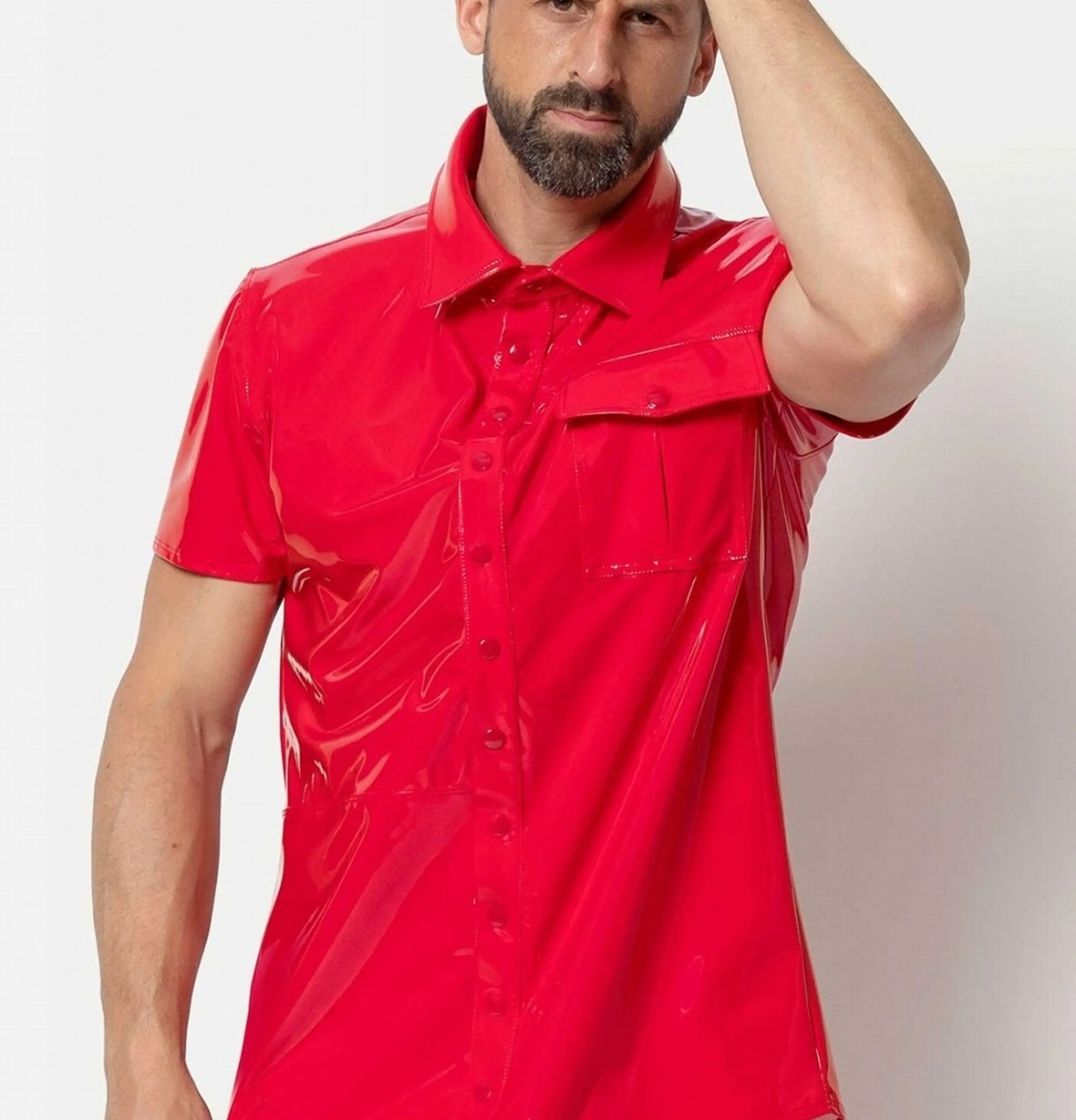 CAMISA BOTON EN SHAROL LATEX  3