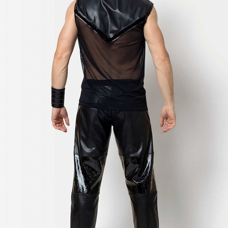 camiseta cuero sintético 2