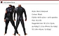 CATSUIT OVEROL PARA HOMBRE EN CUERO SINTETICO - Miniatura 2