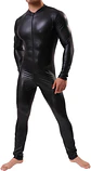CATSUIT OVEROL PARA HOMBRE EN CUERO SINTETICO - Miniatura 1