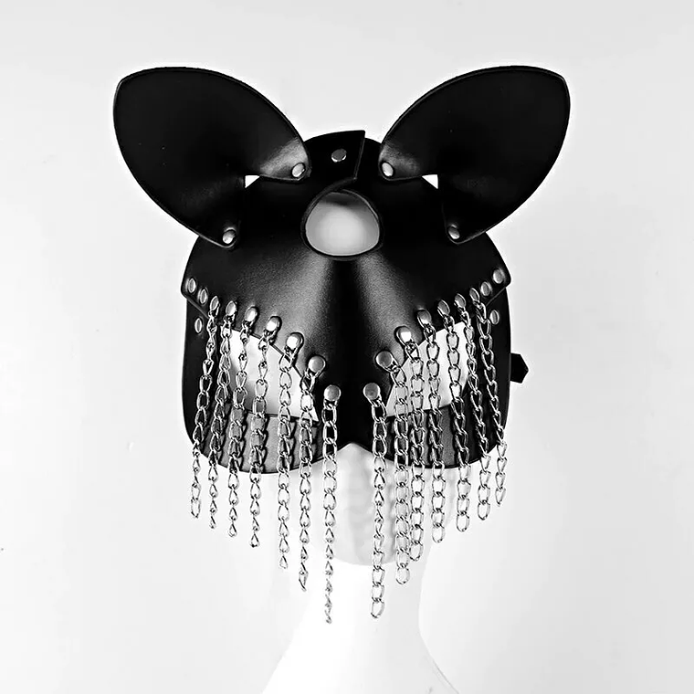 MASCARA GATO CON CADENAS 3