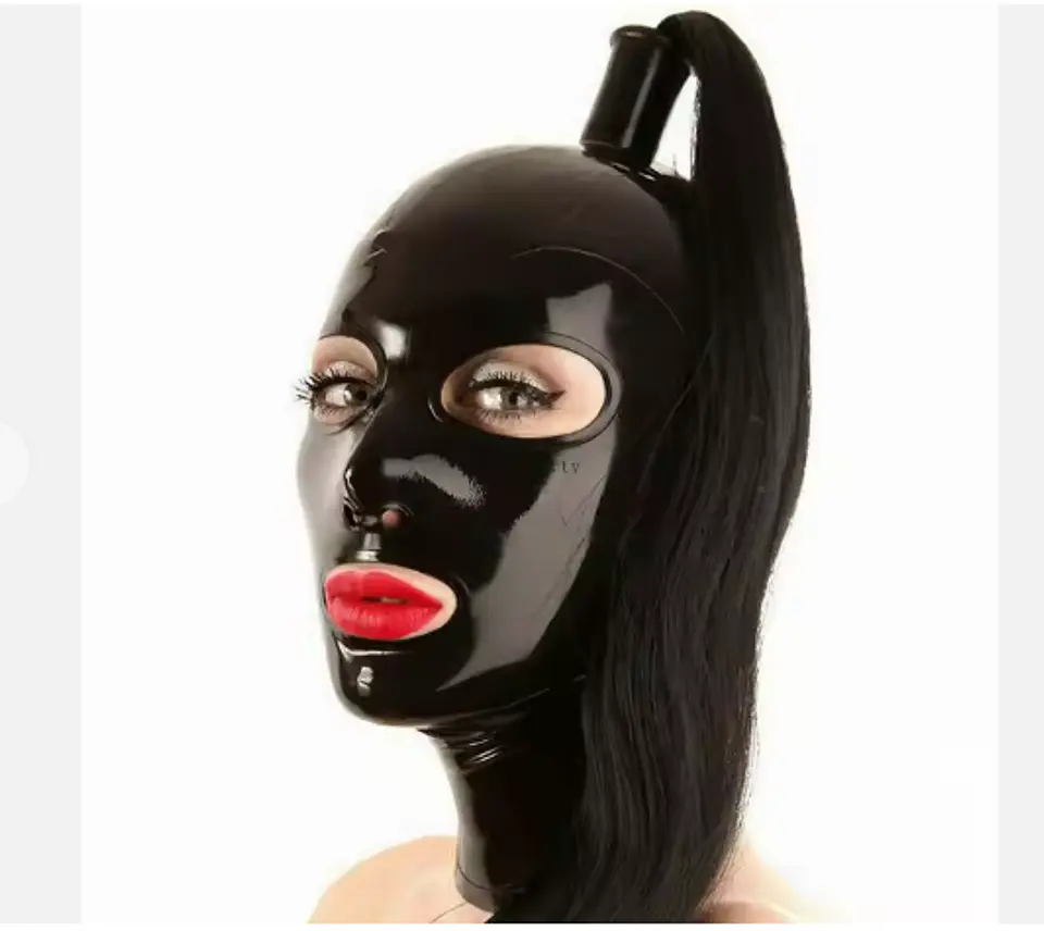 MASCARA BDSM UNA COLA FETICHE 5