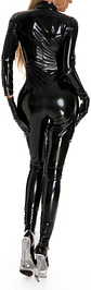 ENTERIZO OVEROL EN SHAROL LATEX  - Miniatura 9