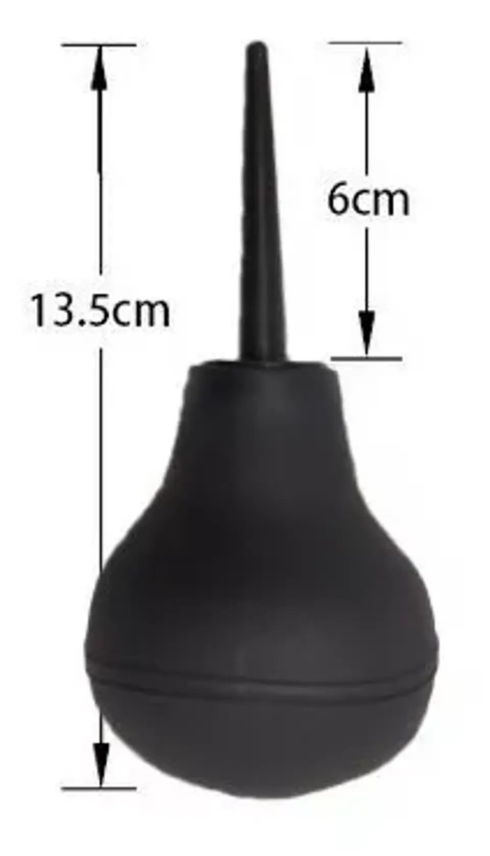BOMBA ENEMA PERA  DUCHA ANAL 220 ML 3