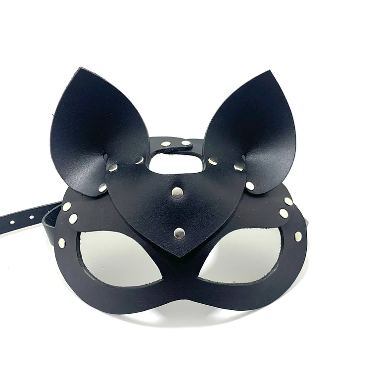 MASCARA GATO EN CUERO SINTETICO 6