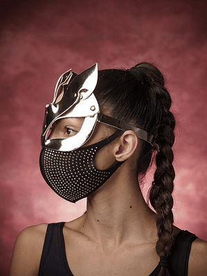 Máscara de gato unisex