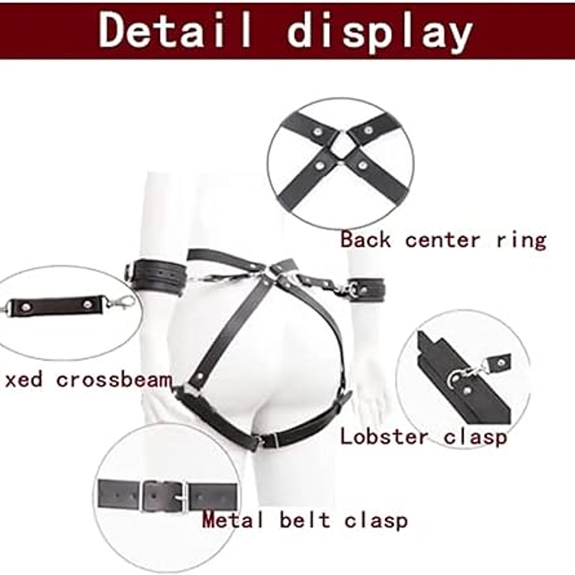 SOMETEDOR EN CUERO SINTETICO  3