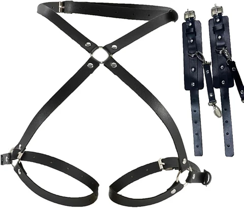 SOMETEDOR EN CUERO SINTETICO 