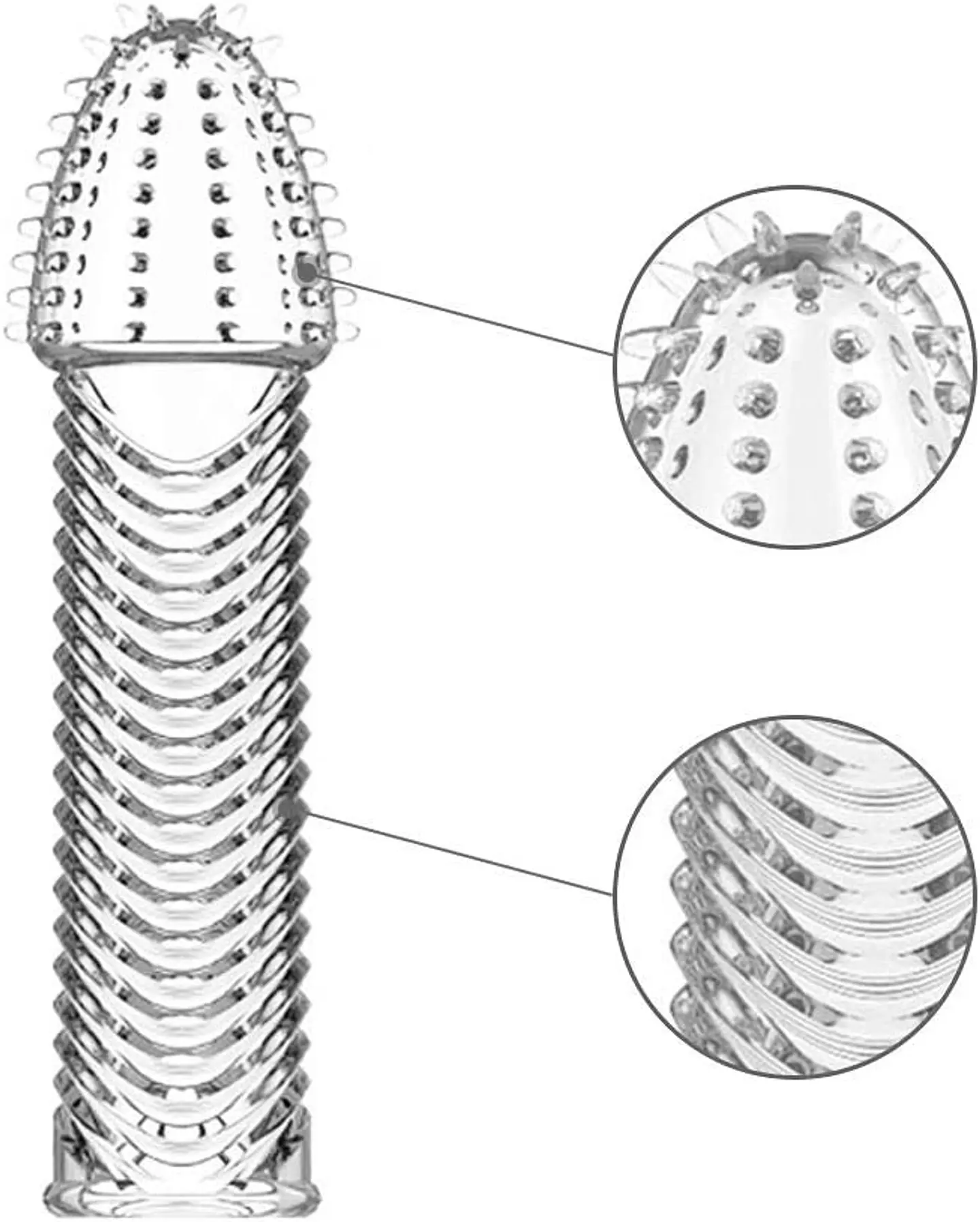FUNDA CRYSTAL CONDOM HIMEROS 2