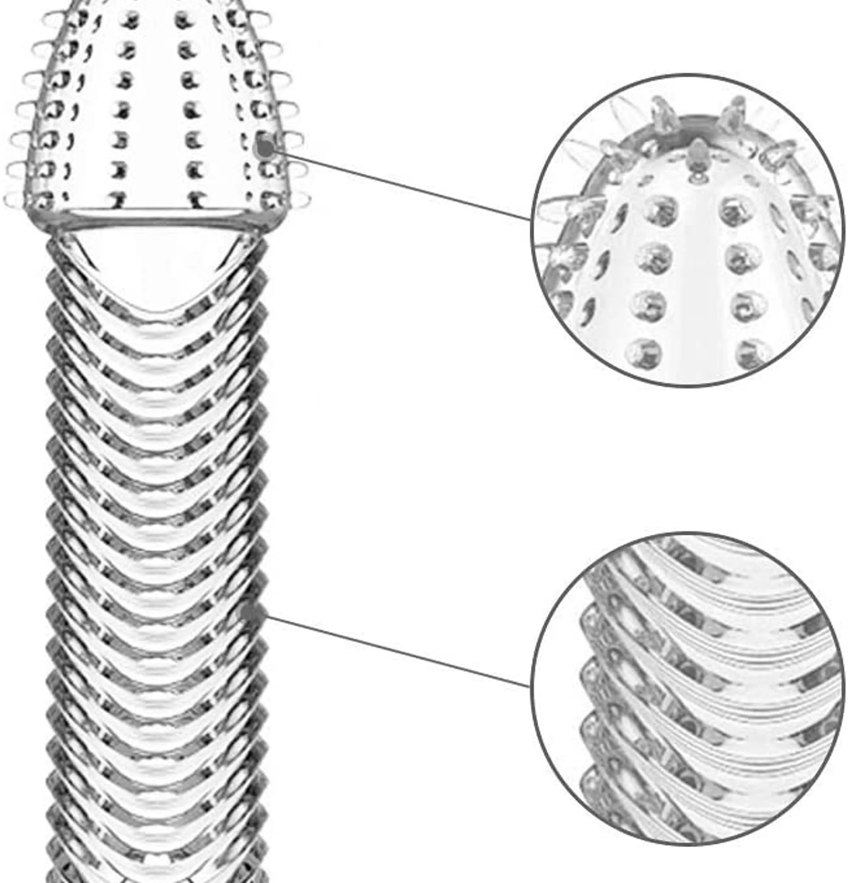 FUNDA CRYSTAL CONDOM HIMEROS 2