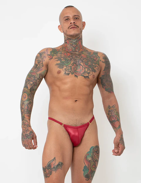 TANGA HILO EN LAME PARA HOMBRE