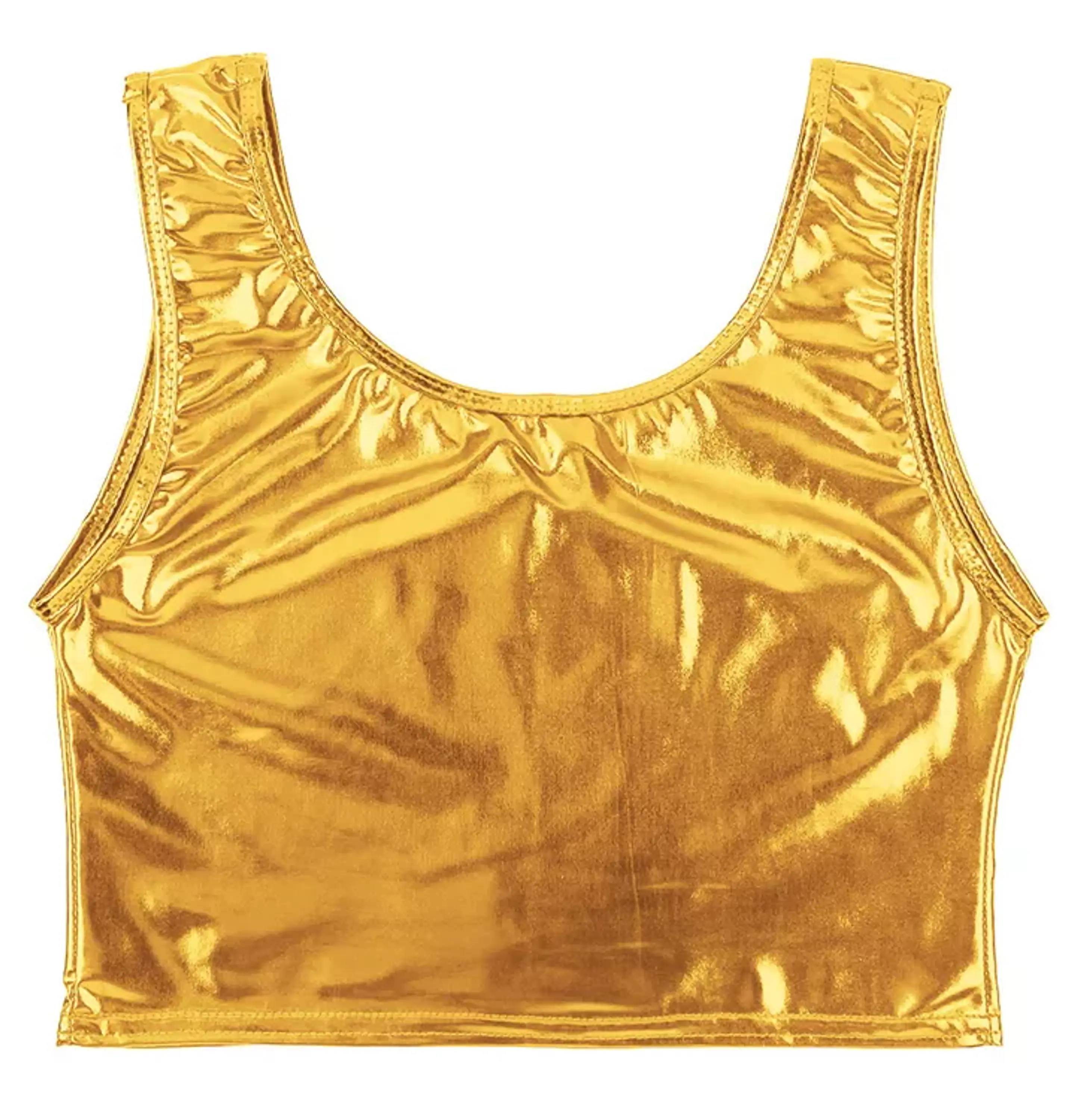 CROT TOP LAME DORADO BRILLANTE 2