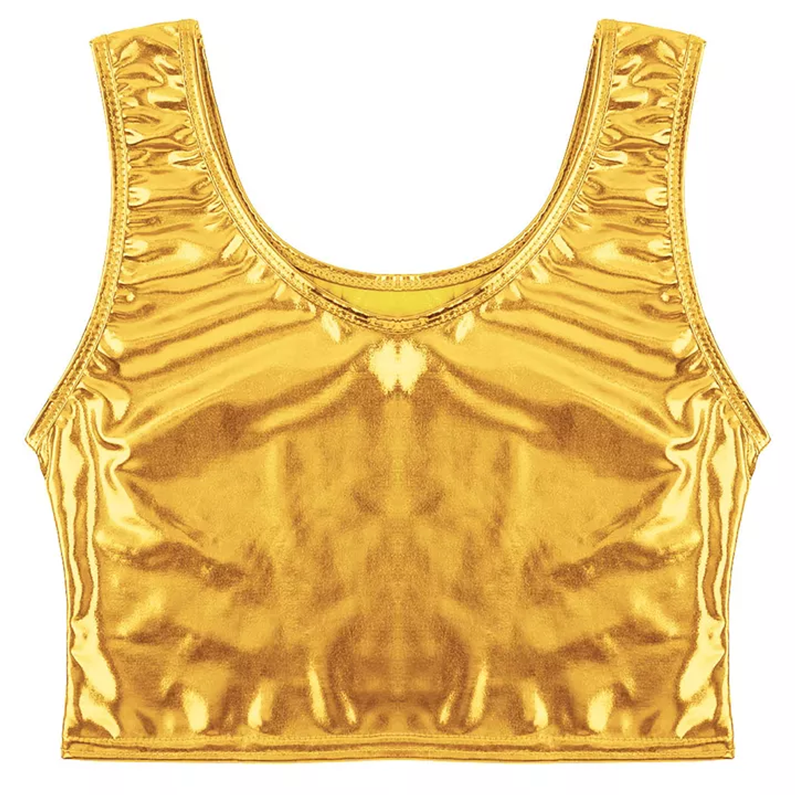 CROT TOP LAME DORADO BRILLANTE 3