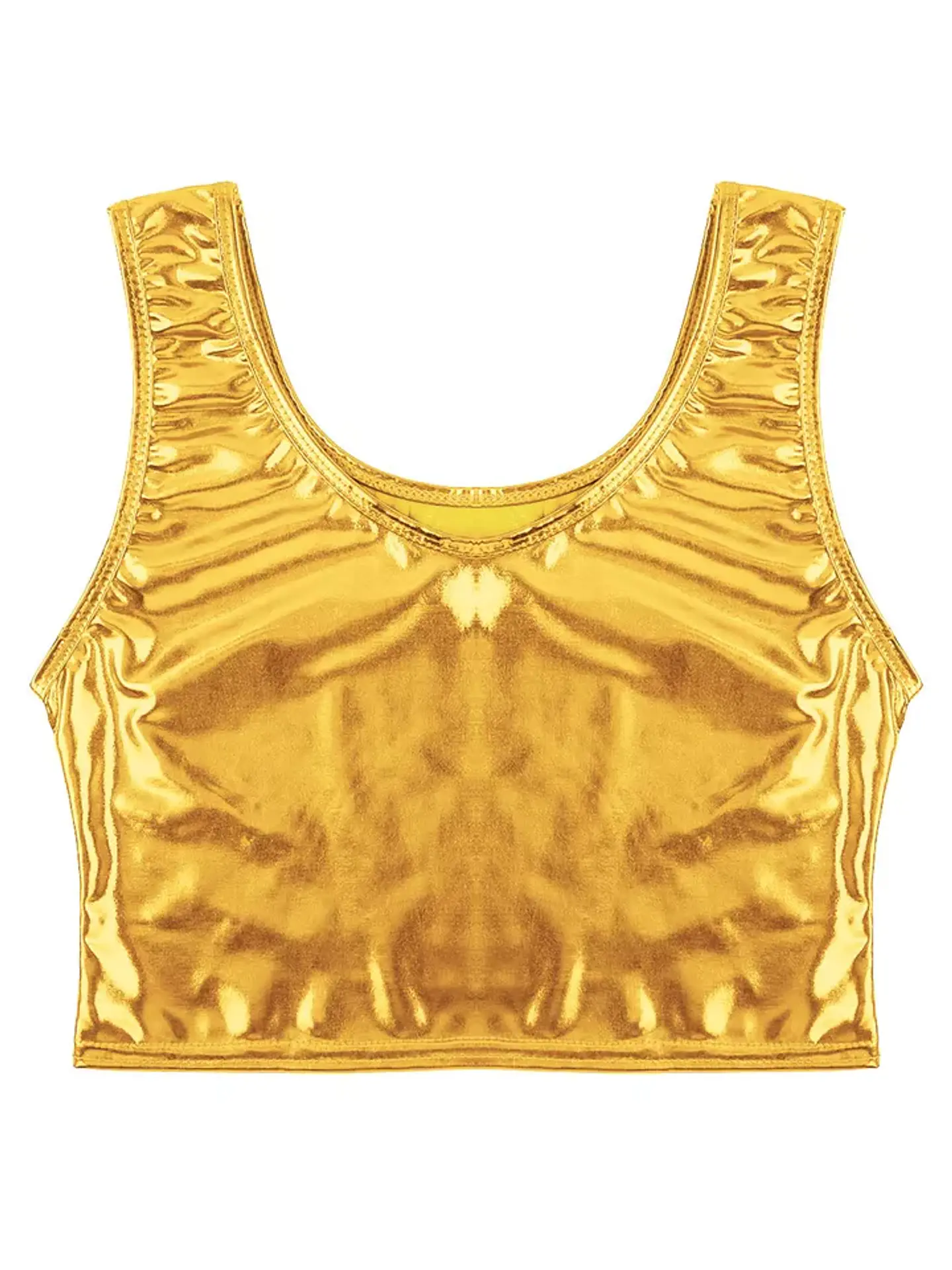 CROT TOP LAME DORADO BRILLANTE 3