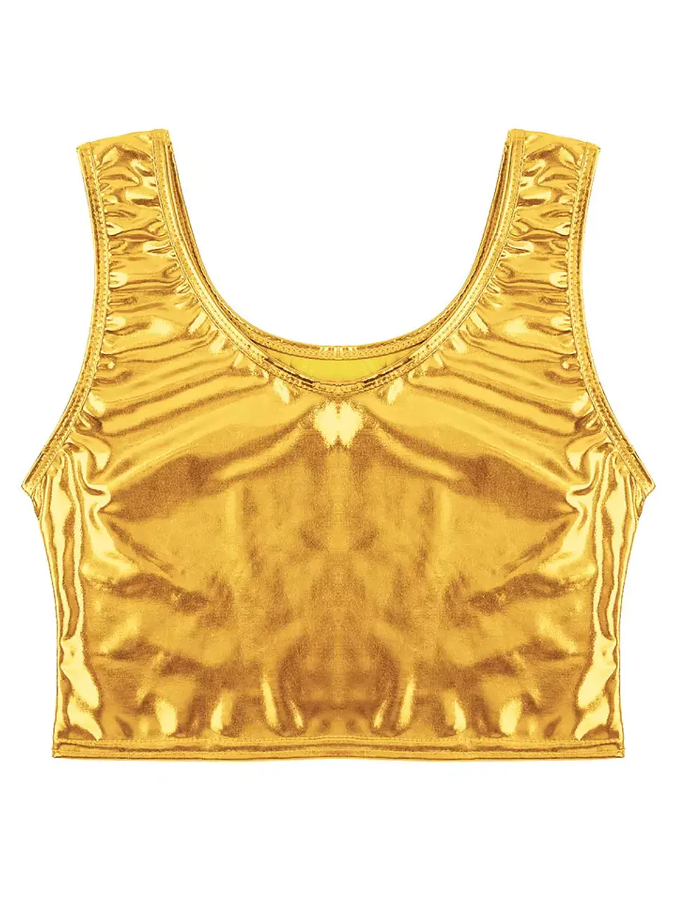 CROT TOP LAME DORADO BRILLANTE 3