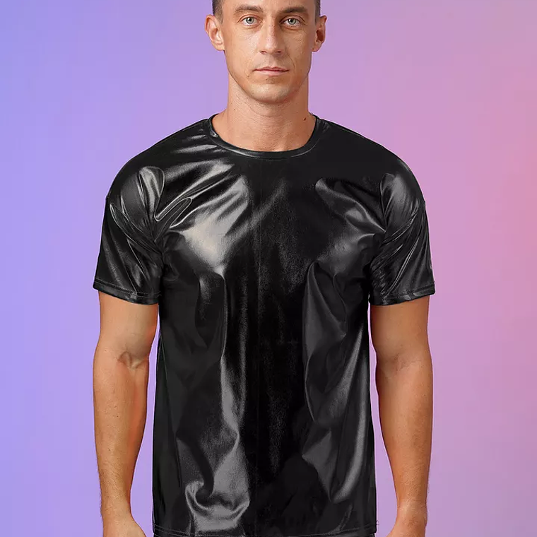 CAMISETA BRILLANTE EN LAME LUXURY 5