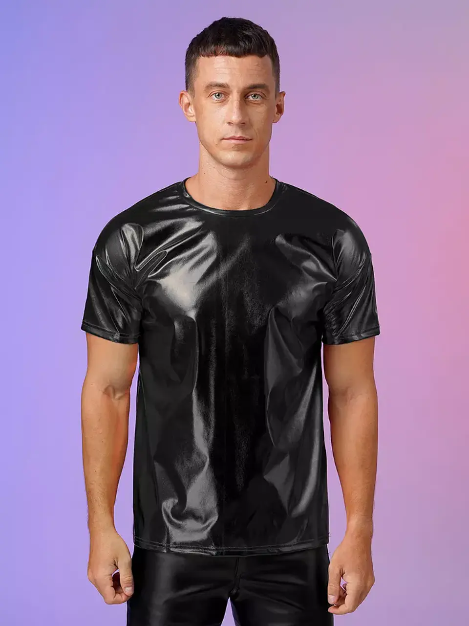 CAMISETA BRILLANTE EN LAME LUXURY 5