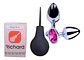 KIT IDEAL PARA EL SEXO ANAL ENEMA DE 220 MILITROS + PLUG ANAL - Miniatura 1