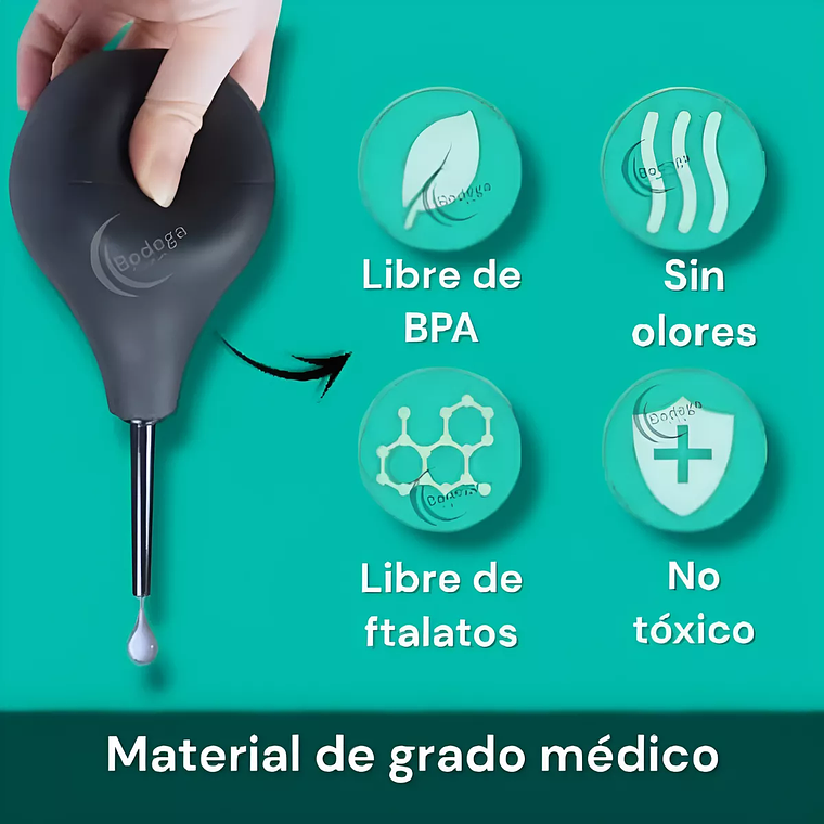 KIT IDEAL PARA EL SEXO ANAL ENEMA DE 220 MILITROS + PLUG ANAL 6