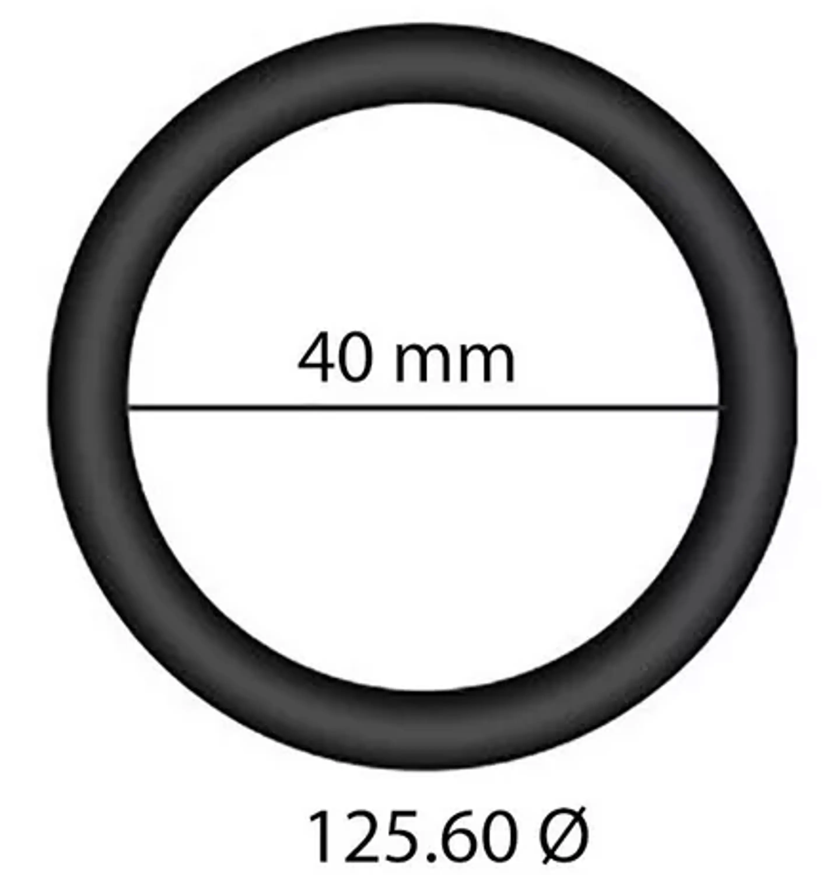 ARO METALICO INOXIDABLE NEGRO DE USO EROTICO 2