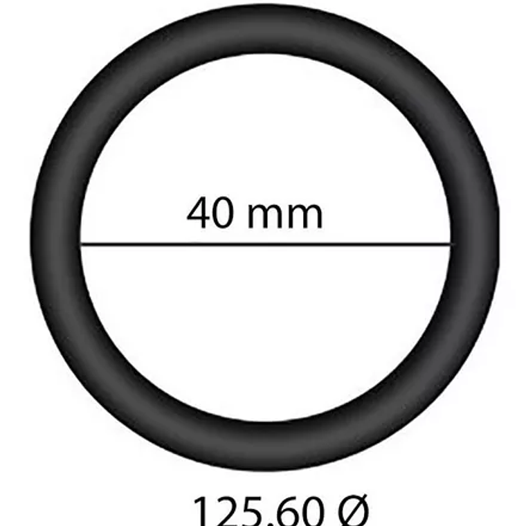 ARO METALICO INOXIDABLE NEGRO DE USO EROTICO 2