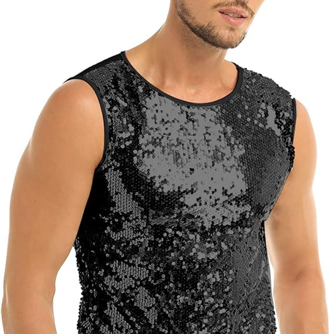 Camiseta sin mangas con lentejuelas 5