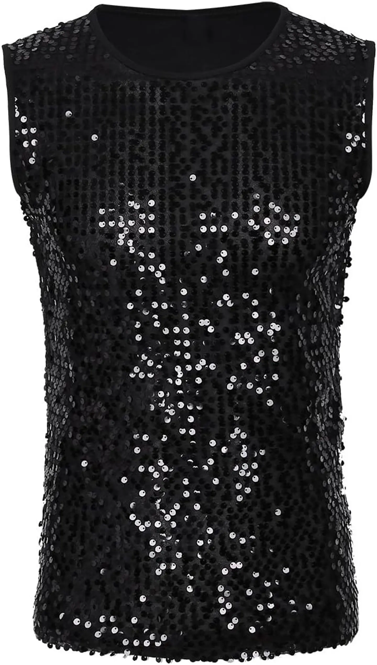 Camiseta sin mangas con lentejuelas 6