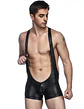 CATSUIT CORTO HOMBRE EN CHAROL - Miniatura 3