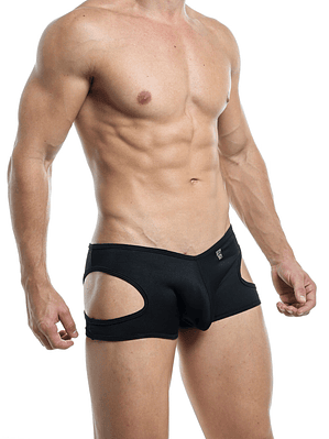 BOXER CACHETERO CON ABERTURA EN LYCRA