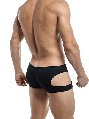 BOXER CACHETERO CON ABERTURA EN LYCRA