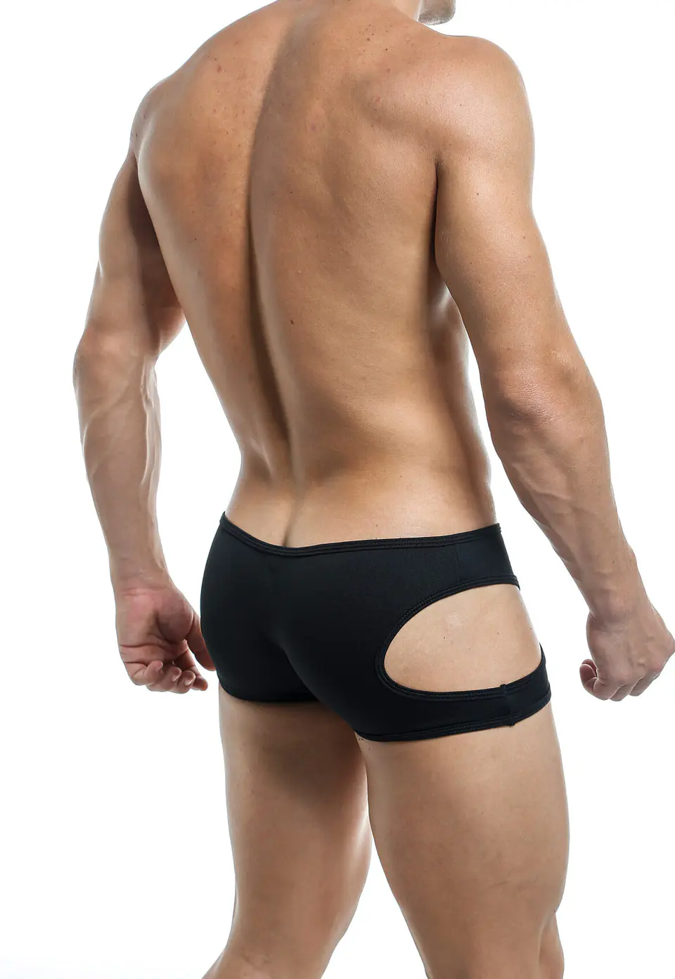 BOXER CACHETERO CON ABERTURA EN LYCRA 2
