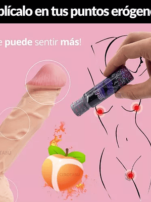 Lubricante Caliente Saborizado x30 ml Sex Love