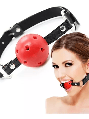 Mordaza Bondage Arnes Boca Abierta Bola Bdsm Fetiche Sadomas