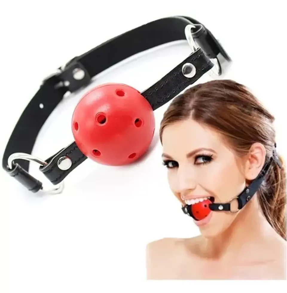 Mordaza Bondage Arnes Boca Abierta Bola Bdsm Fetiche Sadomas 1
