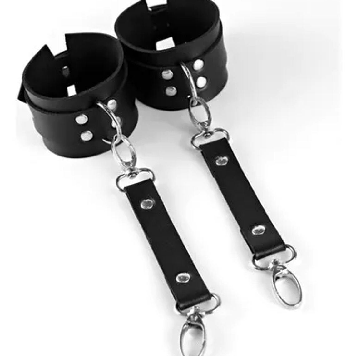 Arnés, Sometedor con Esposas En Cuero Sintetico 2