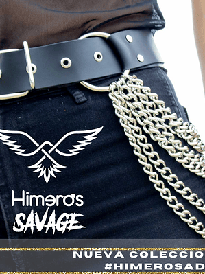 SINTURON CON CADENAS FOR