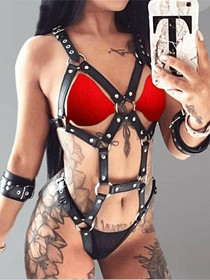 ARNES ENTERIZO EN CUERO SINTETICO UNISEX