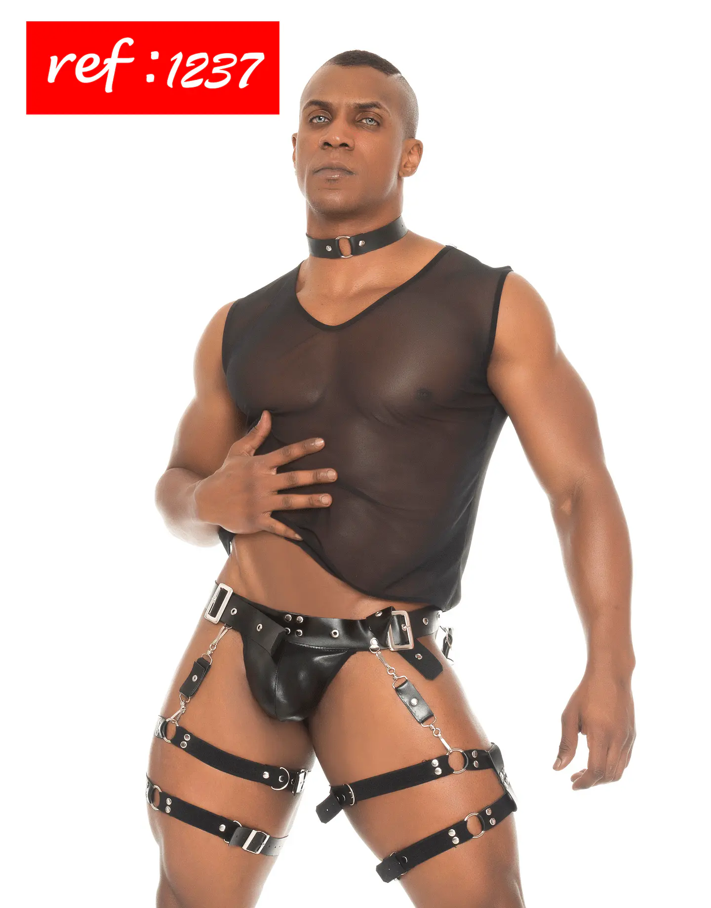CONJUNTO MP FOR MEN BDSM-ARNES Y SUSPENSORIO 1