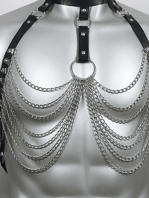 ARNES PECHERA  PARA HOMBRE EN CUERO SINTETICO